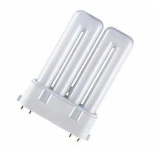 Лампа люминесцентная компактная OSRAM DULUX F - 18W/830 1100lm 2G10 3000K - 4050300333540