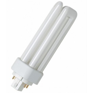 Лампа люминесцентная компактная OSRAM DULUX T/E PLUS - 26W/830 1800lm GX24q-3 3000K - 4050300342306