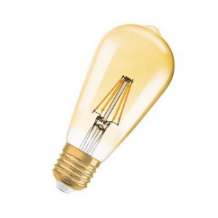 Лампа светодиодная 1906LEDison 4W/824 230V FILGD E27 филаментная Gold OSRAM 4052899962095