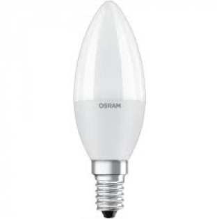 Лампа светодиодная VALUE CL B40 4,9W/827 220-240V FR E14 2700К (КОРОБКА) матовая OSRAM 4052899326453