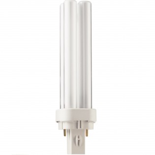 Лампа компактная люминесцентная - Philips MASTER PL-C 2-pin 13W 4000K G24d-1 900lm - 927904884040