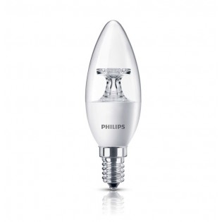 Лампа светодиодная свечеобразная - Philips LED 4-25W E14 2700K 230V B35 CL ND_AP 250lm - 929001142207