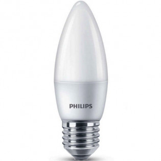 Лампа светодиодная свеча ESSLED Candle 6.5-75W E27 840 B35 NDFR RCA Philips 929002274907