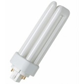 Лампа люминесцентная компактная OSRAM DULUX T/E PLUS - 18W/840 1200lm GX24q-2 4000K - 4050300342221