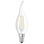 Лампа светодиодная свеча - LS CL BA 40 4W/827 230V FIL E14 OSRAM - 4058075055452