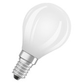 Лампа светодиодная LED CL P60 DIM 6,5W/840 230V GL FR E14 OSRAM 4058075434684