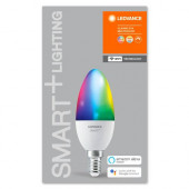 Умная led лампа SMART+ WiFi Candle 40 4.9W RGBW 2700…6500K E14 Ledvance Osram 4058075485570