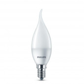 Лампа светодиодная свеча на ветру ESSLEDCandle 6.5-75W E14 840 BA35NDFRRCA Philips - 929001905807