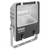 Прожектор светодиодный пылевлагозащищенный - Navigator NFL-SM-100-5K-GR-IP65-LED 7200lm 40000h cерый - 94749