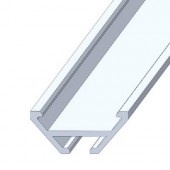 Профиль ЛСУ для светодиодной ленты угловой 2м