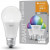 Умная led лампа SMART+ WiFi A60 9W 230V RGBW FR E27 FS1 LEDVANCE 4058075485396