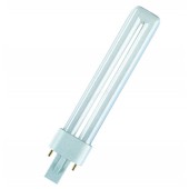 Лампа люминесцентная компактная OSRAM DULUX S - 9W/840 600lm G23 4000K - 4050300010588