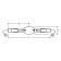 Лампа металлогалогенная кварцевая OSRAM POWERSTAR HQI-TS - 2000W/D/S 210000lm K12s-36 6100K - 4050300271682