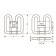 Лампа люминесцентная компактная OSRAM CFL SQUARE 4-Pin - 16W/835 1050lm GR10q 3500K - 4050300816876