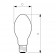 Лампа натриевая высокого давления - Philips SON H 220V 220W 2000K E40 20000lm - 928152409830