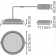 Светильник светодиодный встраиваемый DL ALU DN200 25W/3000K WT IP44 Ledvance OSRAM - 4058075091498