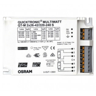 ЭПРА для линейных и КЛЛ ламп - Osram QT-M 2-26-42/230-240S - 4008321110022