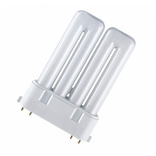 Лампа люминесцентная компактная OSRAM DULUX F - 24W/830 1700lm 2G10 3000K - 4050300333601