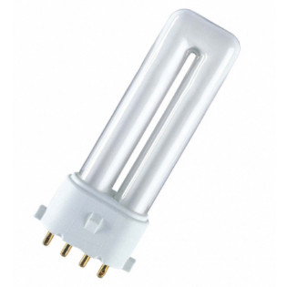 Лампа люминесцентная компактная OSRAM DULUX S/E - 11W/830 900lm 2G7 3000K - 4050300589374