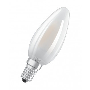 Лампа светодиодная LED CL B60 DIM 5,5W/827 230V филаментная матовая GL FR E14 OSRAM 4058075434486