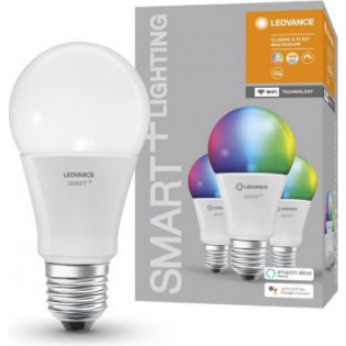 Умная led лампа SMART+ WiFi Classic 75 9.5W RGBW 2700…6500K E27 Ledvance Osram 4058075485457