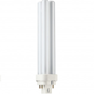 Лампа компактная люминесцентная - Philips MASTER PL-C 4-pin 26W 3000K G24q-3 1800lm - 927907383040