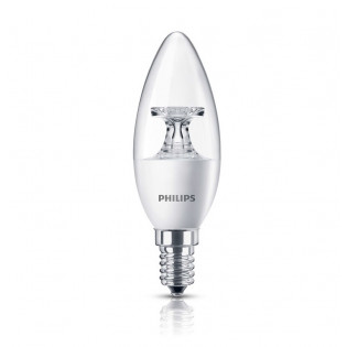 Лампа светодиодная свечеобразная - Philips LED 4-25W E14 2700K 230V B35 CL ND_AP 250lm - 929001142207