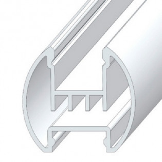 Профиль ЛСК для светодиодной ленты скрытого монтажа 2м
