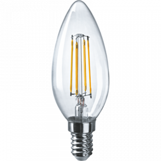  Лампа светодиодная свеча NLL-F-C35-4-230-2.7K-E14 Navigator - 71307