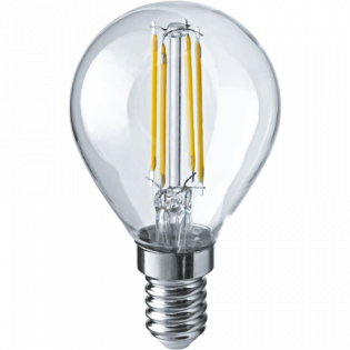 Лампа светодиодная шар NLL-F-G45-4-230-2.7K-E14 Navigator - 71309