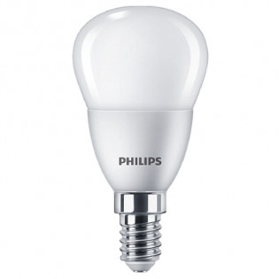 Лампа светодиодная шар Ecohome LEDLustre 5W 500lm E14 840 P45 NDFR Philips 929002970037