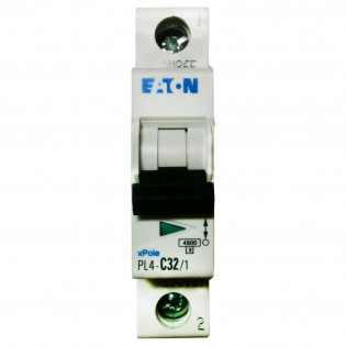 Автоматический выключатель PL6-C40/1, 6kA, 1p, 40A MOELLER-EATON