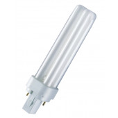 Лампа люминесцентная компактная OSRAM DULUX D - 18W/830 1200lm G24d-2 3000K - 4050300025704