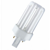 Лампа люминесцентная компактная OSRAM DULUX T PLUS - 26W/830 1800lm GX24d-3 3000K - 4050300342061