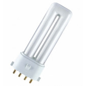 Лампа люминесцентная компактная OSRAM DULUX S/E - 11W/830 900lm 2G7 3000K - 4050300589374
