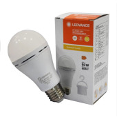 Лампа светодиодная LED CL A60 RECHARGEABLE 8W/827 230V E27 LEDVANCE акумуляторна 4099854102417