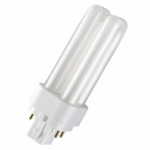 Лампа люмінесцентна компактна - Osram DULUX D/E 26W 830 G24Q-3 10X1 4050300327235