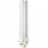 Лампа люмінесцентна компактна - Philips MASTER PL-C 4-pin 26W 3000K G24q-3 1800lm - 927907383040