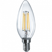 Лампа світлодіодна свічка NLL-F-C35-4-230-4K-E14 Navigator - 61339