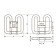 Лампа люмінесцентна компактна OSRAM CFL SQUARE 4-Pin - 16W/835 1050lm GR10q 3500K - 4050300816876
